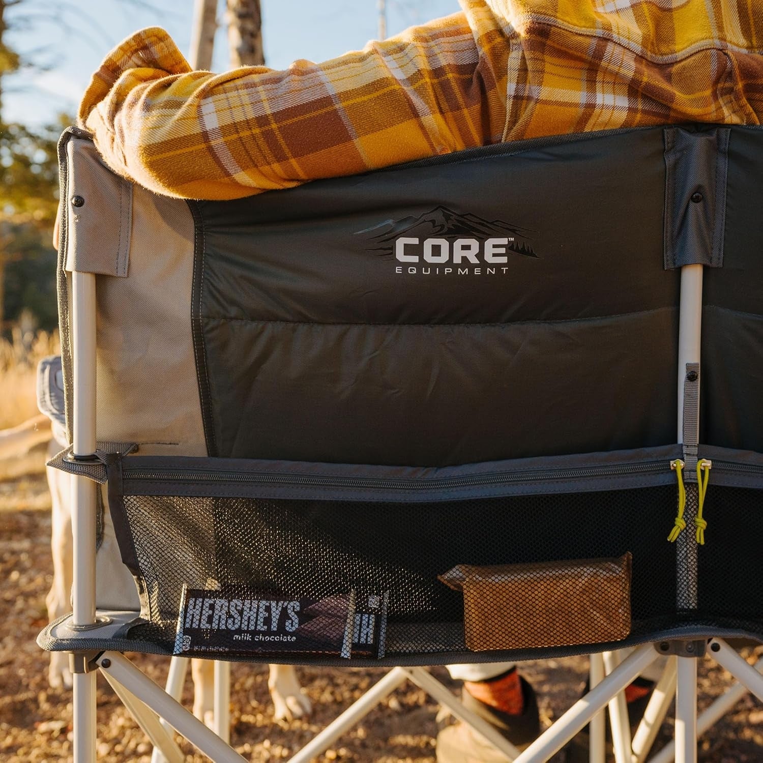 CORE Loveseat Double Chair Padded